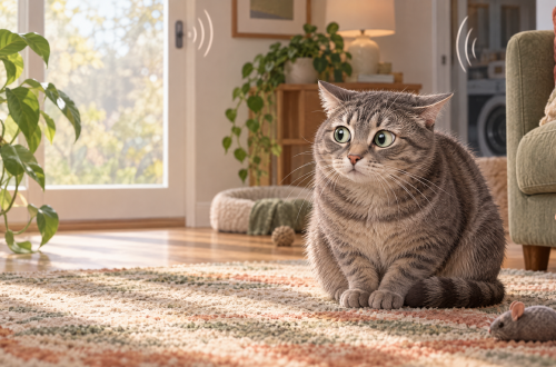 Chat stressé