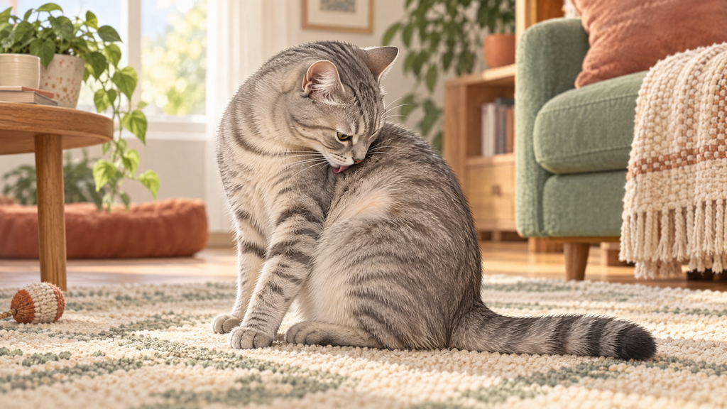 chat stressé